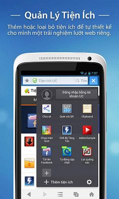 Tải UC Browser miễn phí cho điện thoại Android