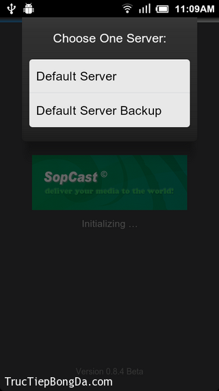 Download Sopcast cho điện thoại Android Download Sopcast cho điện thoại Android