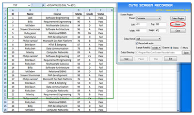 Cute Screen Recorder Free - phần mềm quay phim màn hình PC