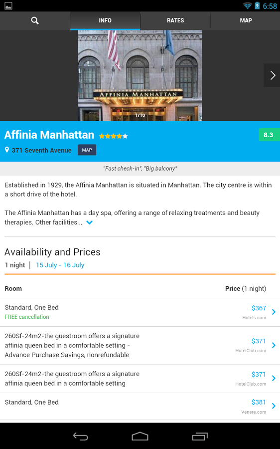HotelsCombined - Tìm và đặt phòng giá rẻ iOS HotelsCombined - Tìm và đặt phòng giá rẻ iOS