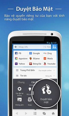 Tải UC Browser miễn phí cho điện thoại Android